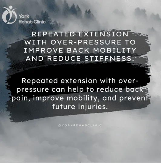 Lumbar Extension – Prone with Overpressure