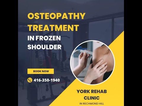 Shoulder Pain Treatment in Richmond Hill ON | Osteopathic Techniques