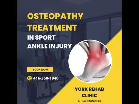 Osteopathy treatment in sport injuries - York Rehab Clinic