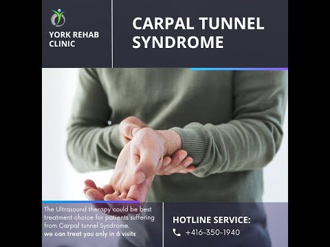 Carpal tunnel syndrome treatment - York Rehab Clinic