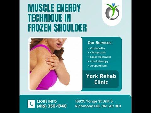 How to release a frozen shoulder - York Rehab Clinic