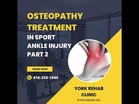 Osteopathy for sport ankle injury - York Rehab Clinic